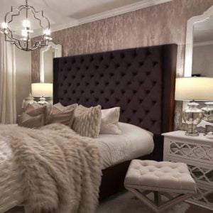 Cama 1.5 Plazas Tapizada Dalí