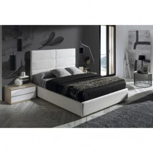 Cama 2 Plazas Tapizada Boston