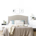 Cama 2 Plazas Tapizada Alba