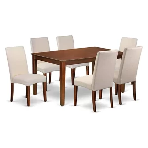 Juego de Comedor con 6 Sillas Miami