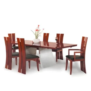 Juego de Comedor con 6 Sillas Adellan