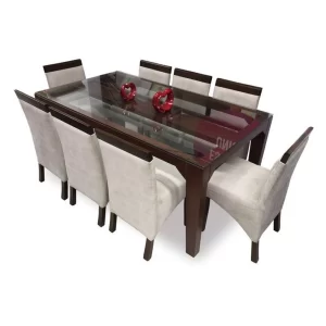 Juego de Comedor con 8 Sillas Lisboa