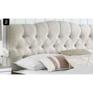 Cabecera de Cama Capitone Corona King